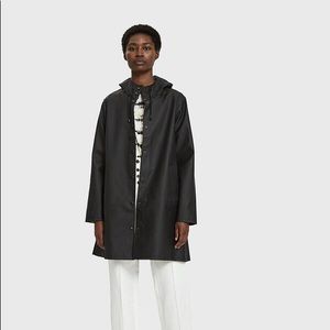 Stutterheim black rain coat